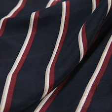 Silk CDC stripe pattern Fabric 