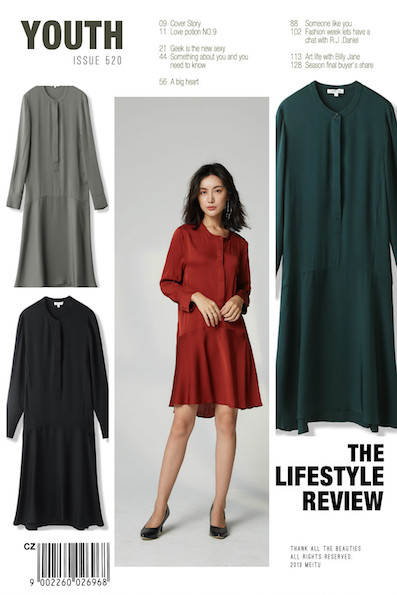 Heavy Crepe Georgette Dress
