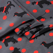 Silk CDC Print Fabric  