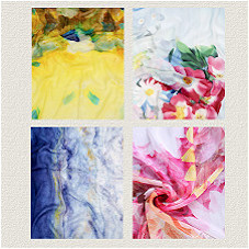 200cm*110cm Silk chiffon long scarf  