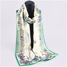 180cm*90cm Silk georgette long scarf   